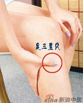 艾灸常用的保健穴有哪些？-足三里